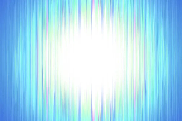 Blue Green Blurred Stripes White Spotlight Centre Copy Space — Stock Photo, Image