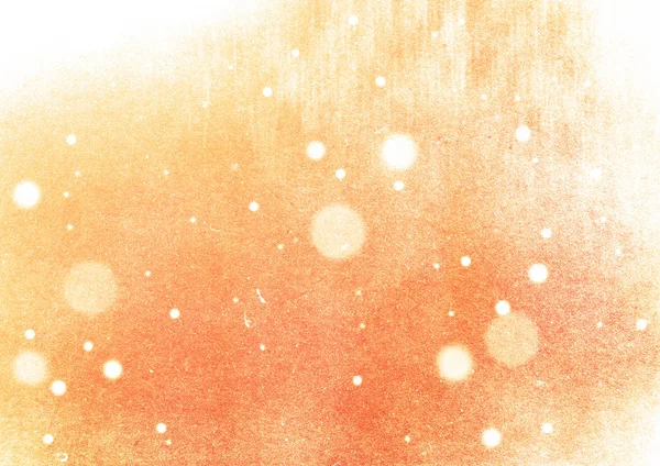 Vintage Orange Grunge Snow Background — Stock Photo, Image