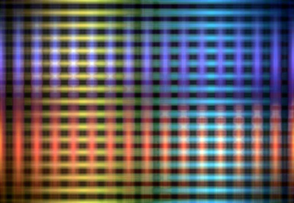Patrón de rejilla de luces brillantes de colores —  Fotos de Stock