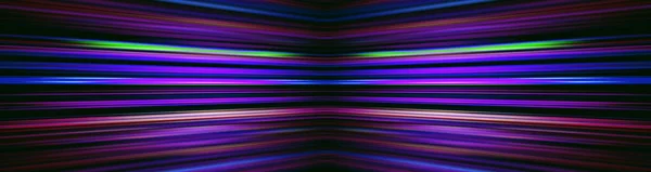 Rayos Luz Convergentes Colores Sobre Una Pancarta Fondo Negro —  Fotos de Stock