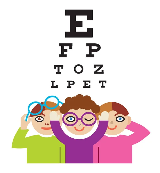 100,000 Child eye exam Vector Images | Depositphotos