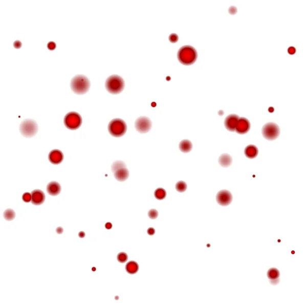 Czerwone Krwinki Wyizolowane Białym Tle — Zdjęcie stockowe