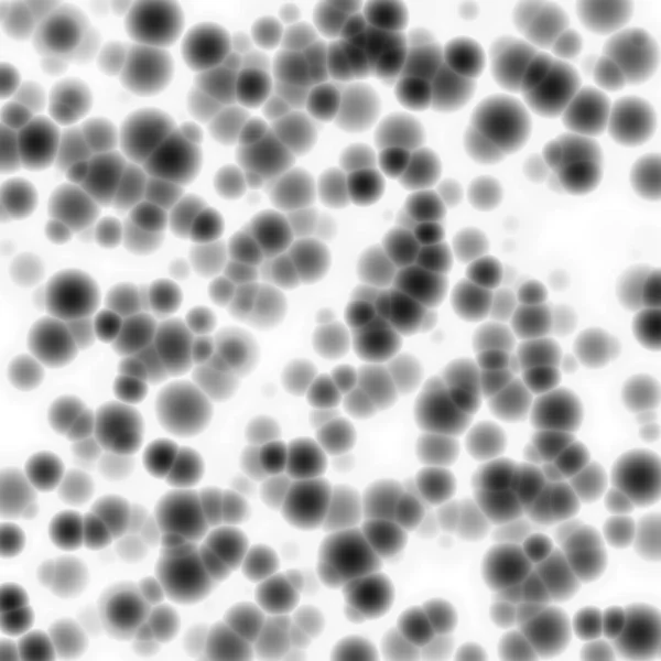 Wirus Czarnej Komórki Pod Mikroskopem Streszczenie Tło — Zdjęcie stockowe