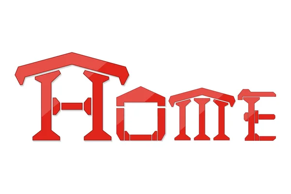 Logo Tasarım Şablonu Izole Beyaz Arka Plan Vektör Çizim Üzerinde — Stok Vektör