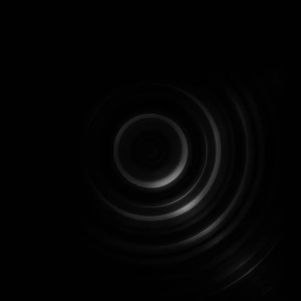 Абстрактная Черная Заглушка Эффектом Линзы — стоковое фото