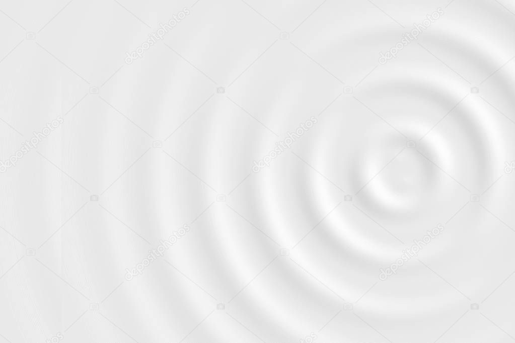 Top view of white face cream surface, soft background texture
