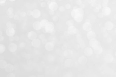 Beyaz bokeh ışıklar etkisi, yumuşak arka plan bulanık