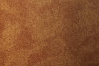 Texture of striped old brown leather, abstract background clipart