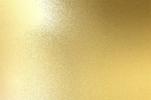 Światło Świecące Szczotkowanej Złotej Blachy Tekstury Abstrakcyjne Tło — Zdjęcie stockowe