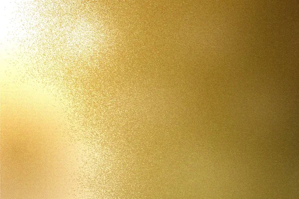 Luz Que Brilla Sobre Textura Hoja Metal Oro Bruto Fondo — Foto de Stock