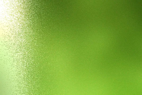 Свет Сияющий Грубой Зеленой Металлической Стене Текстуры Абстрактный Фон — стоковое фото