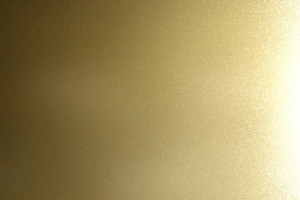 Textura Reflexão Sobre Parede Metal Ouro Escuro Áspero Fundo Abstrato — Fotografia de Stock