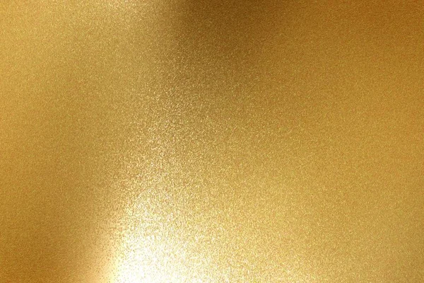 Sfondo Astratto Luce Splendente Sulla Texture Del Pavimento Metallo Oro — Foto Stock