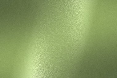 Kaba yeşil metalik levha yüzeyleri, soyut doku arkaplanı yansıması