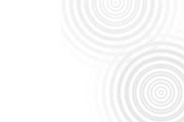 İki gri yüzük beyaz arka plan üzerinde ses soyut