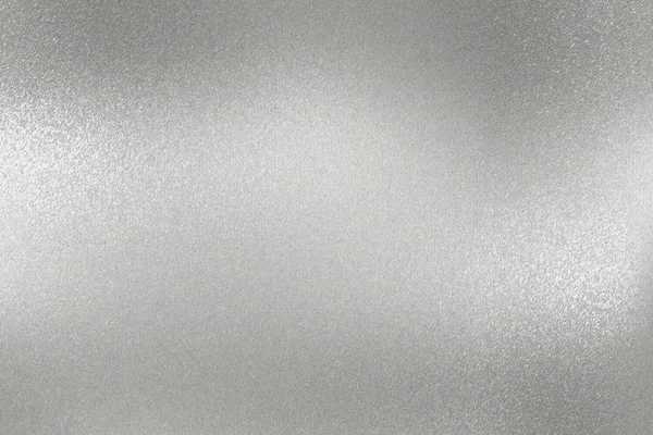 Silver metal background, smooth chrome texture — Stock Photo