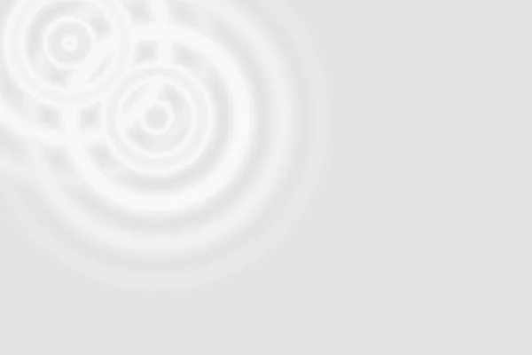 Absztrakt Fehér Gyűrűk Hang Oszcilláló Kör Spin Puha Háttér — Stock Fotó