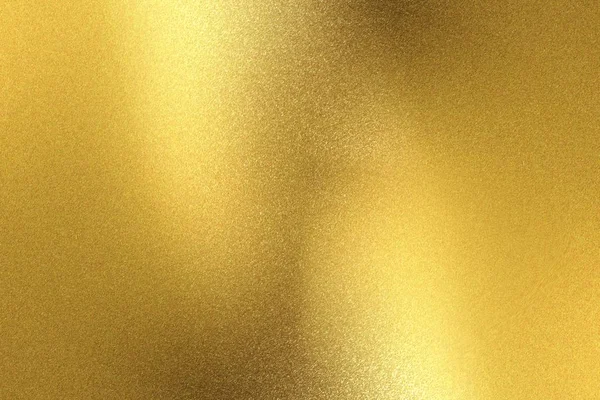 Gloeiende Goud Metallic Muur Oppervlak Abstracte Achtergrond — Stockfoto