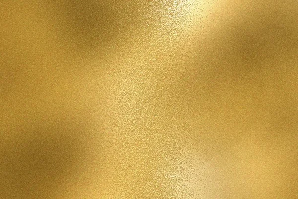 Abstract Achtergrond Glanzend Geel Metaalfolie Textuur — Stockfoto