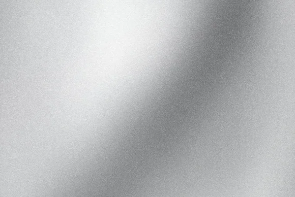 Abstrakt Konsistens Bakgrund Glödande Silver Korrugerat Rostfritt Stål — Stockfoto
