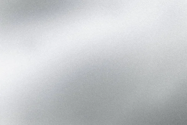 Абстрактный Текстурный Фон Светлое Сияние Серебряном Листе Нержавеющей Стали — стоковое фото