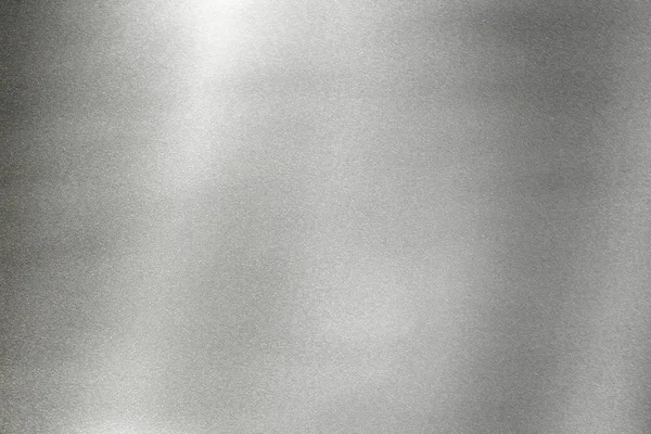 Parlak gri metal duvar, soyut doku arkaplanı