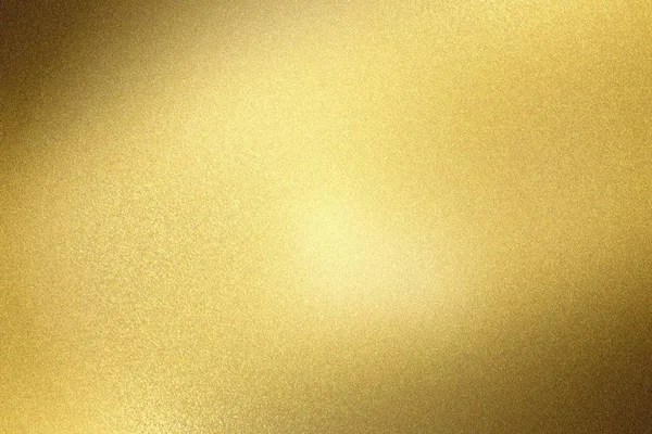 Abstracte Textuur Achtergrond Sparkle Geborsteld Gouden Metalen Wand — Stockfoto