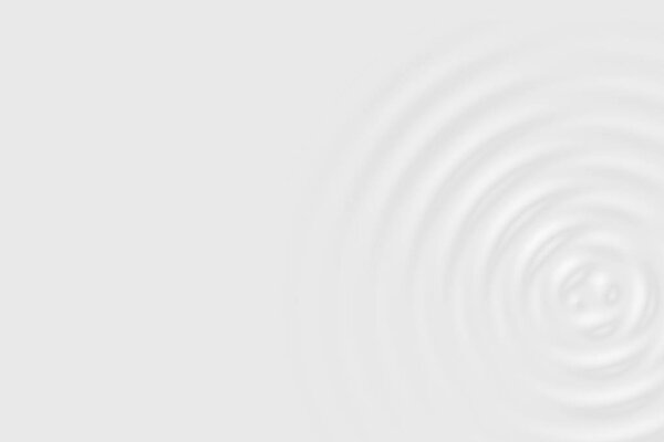 Abstract soft background, texture of white water ring or white milk surface