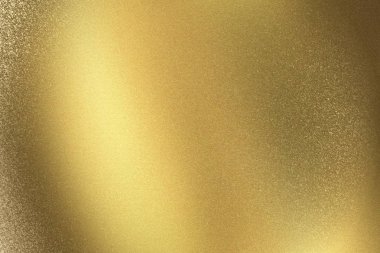 Fırçalanmış altın dalga metal levha, soyut doku arka plan