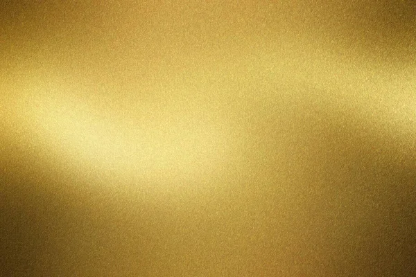Shiny Brushed Golden Metal Wall Abstract Texture Background — Stock Photo, Image