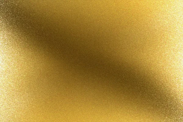 Светящаяся Золотая Металлическая Стена Абстрактный Текстурный Фон — стоковое фото