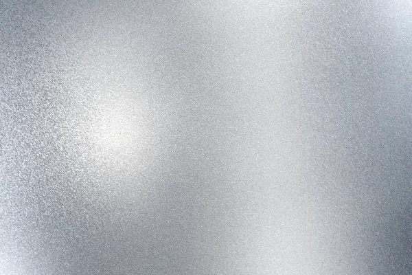 Krassen Oude Zilveren Metalen Wand Abstracte Textuur Achtergrond — Stockfoto