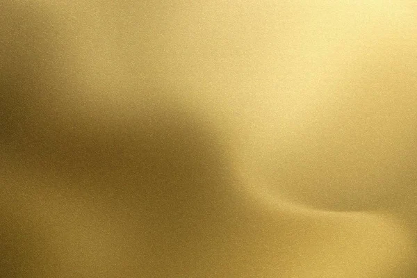 Glanzende Geborsteld Golden Wave Metaal Abstracte Textuur Achtergrond — Stockfoto