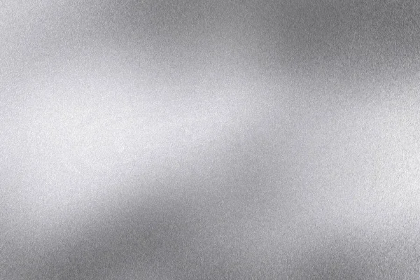 抽象纹理背景 粗糙的银波金属墙 — 图库照片