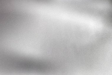 Parlayan fırçalanmış gümüş metal duvar yüzeyi, soyut doku arka plan