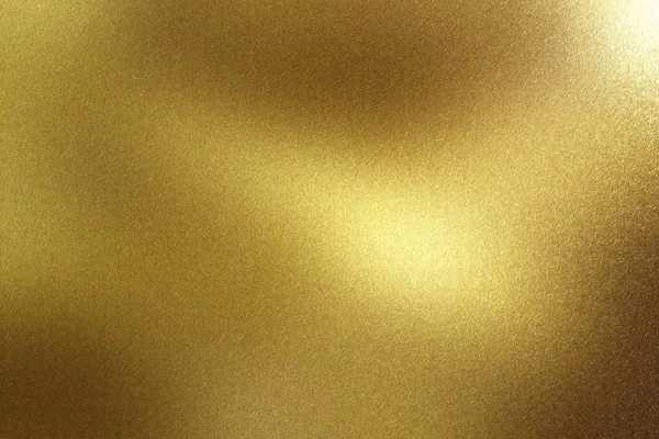Superfície Parede Metal Dourado Escovado Brilhante Fundo Textura Abstrata — Fotografia de Stock