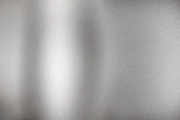 Βουρτσισμένο Ασημένιο Κύμα Μεταλλική Πλάκα Αφηρημένο Φόντο Υφή — Φωτογραφία Αρχείου