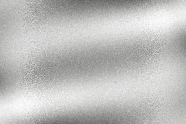 Світло Сяє Хвильовому Металевому Листі Абстрактний Фон Текстури — стокове фото