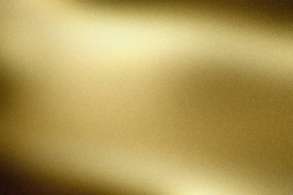 Gebürstete Goldfolie Welle Metallische Wand Abstrakte Textur Hintergrund — Stockfoto