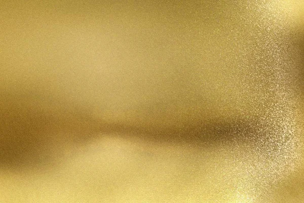 Glowing Golden Metal Wall Scratched Surface Abstract Texture Background — Stock Photo, Image