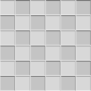 Soyut dikişsiz desen, geometrik beyaz gri seramik karolar zemin vektör illüstrasyon