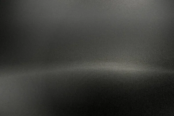 Parede Metal Preto Escovado Com Superfície Riscada Fundo Textura Abstrata — Fotografia de Stock