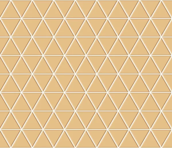 Modello Astratto Triangolo Senza Cuciture Pavimenti Ceramica Arancione Chiaro Design — Vettoriale Stock