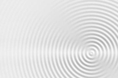 Beyaz arkaplanda ışık efektli, yumuşak arkaplan desenli soyut dairesel döndürme