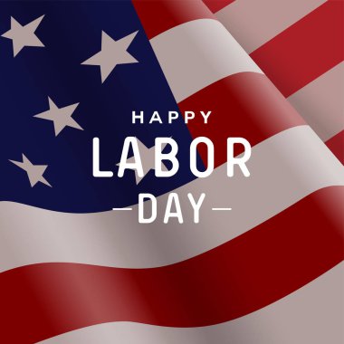 Mutlu İşçi Bayramı vektör illüstrasyonu