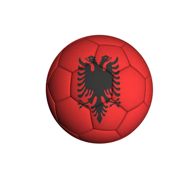 Albanischer Fußball — Stockfoto