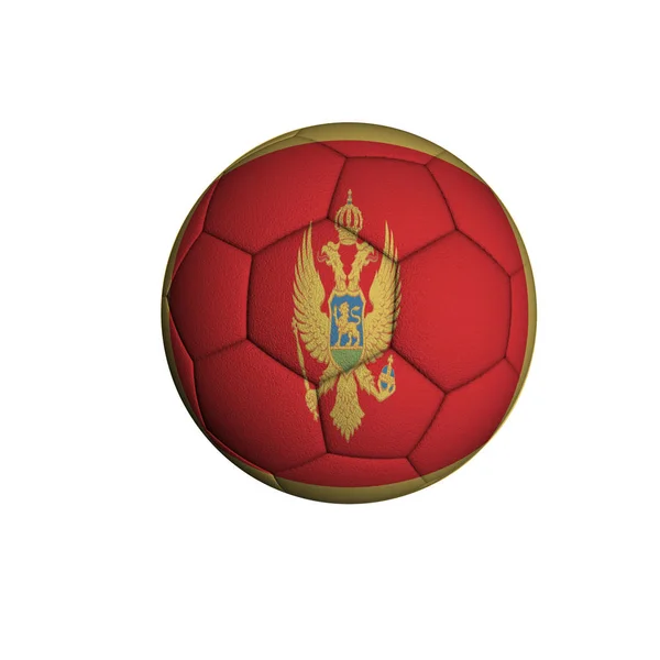 Montenegro football — Stock Photo, Image