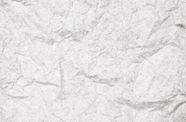 Grau Zerknittert Papier Textur Hintergrund — Stockfoto
