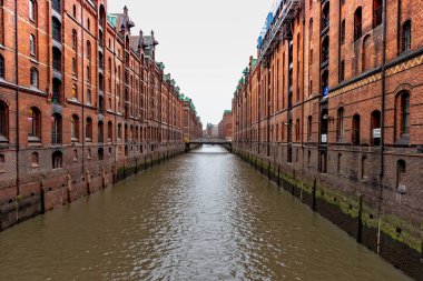 Speicherstadt liman bölgesi Hamburg