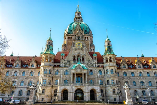 Nuevo Ayuntamiento de Hannover — Foto de Stock